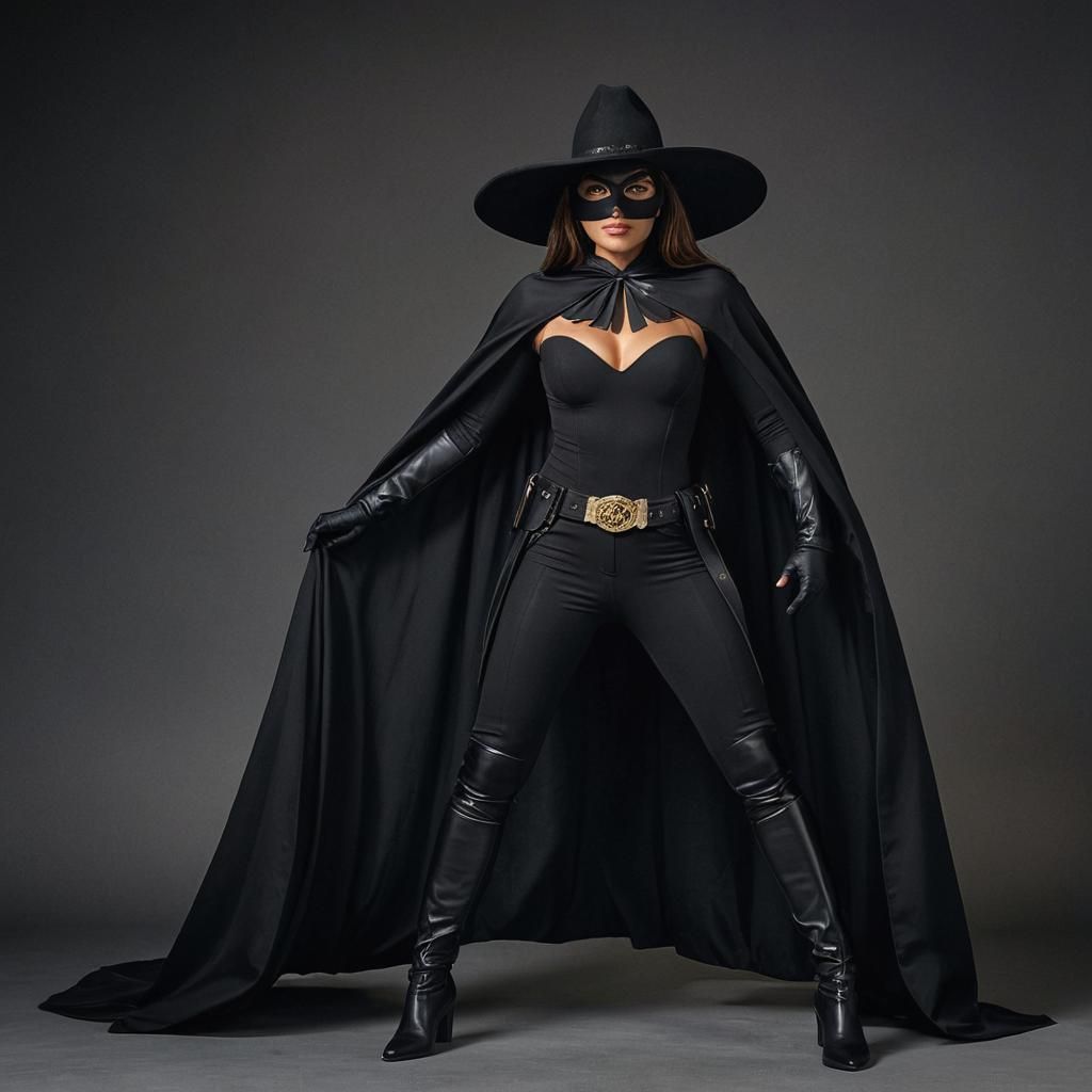 Female Zorro: Dashing Vigilante of California