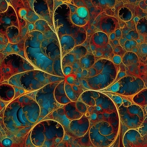 Mesmerizing Fractal Explosion of Repeating Patterns