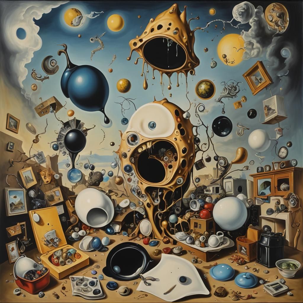 Surreal Chaos: A Dali-esque Vision