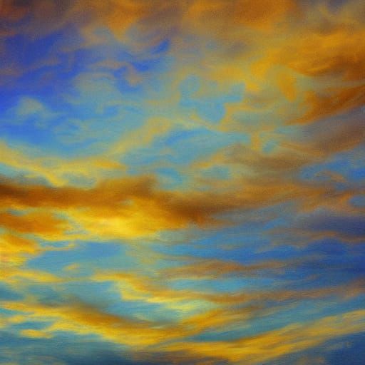 Surreal Caesium Arsenic Lutetium in Golden Light