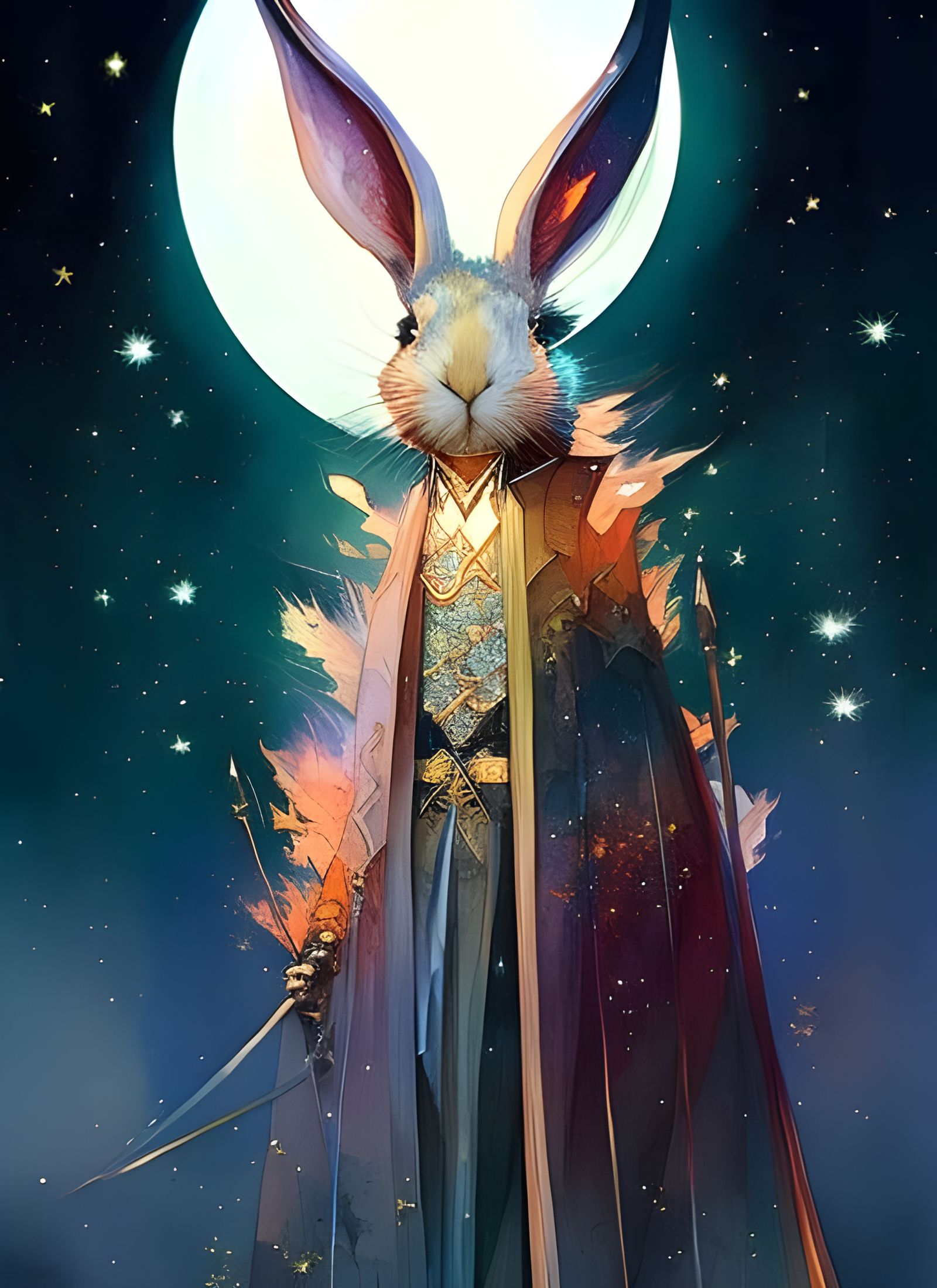 Magician rabbit