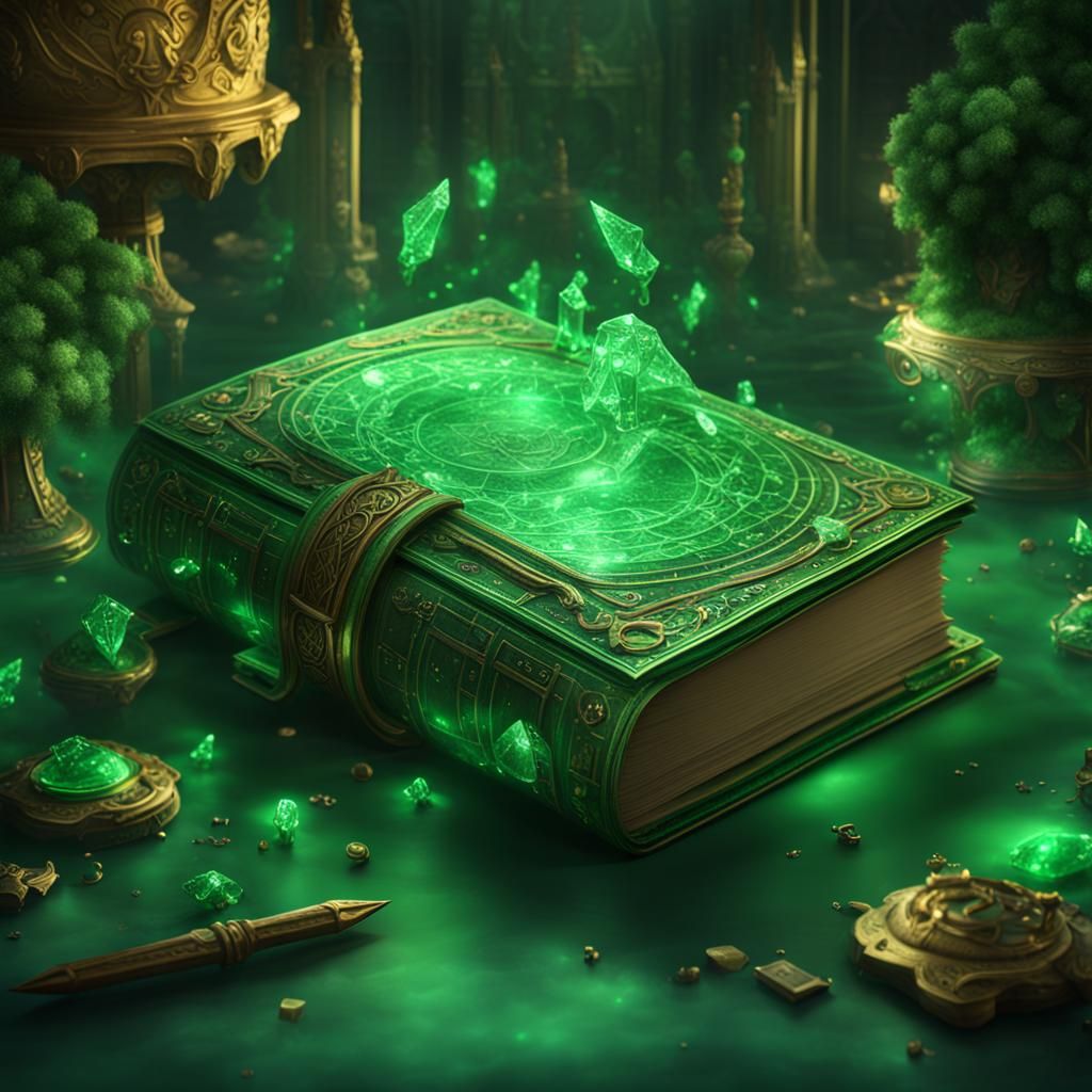 Emerald Book of Truth: Fantasy Concept Art