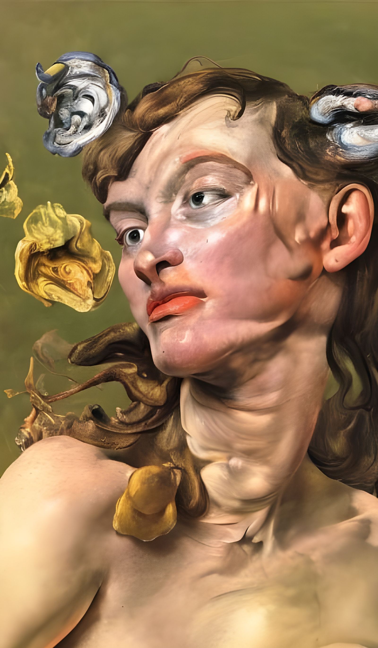 Intricate Eye Opening, Hyperdetailed Concept Art