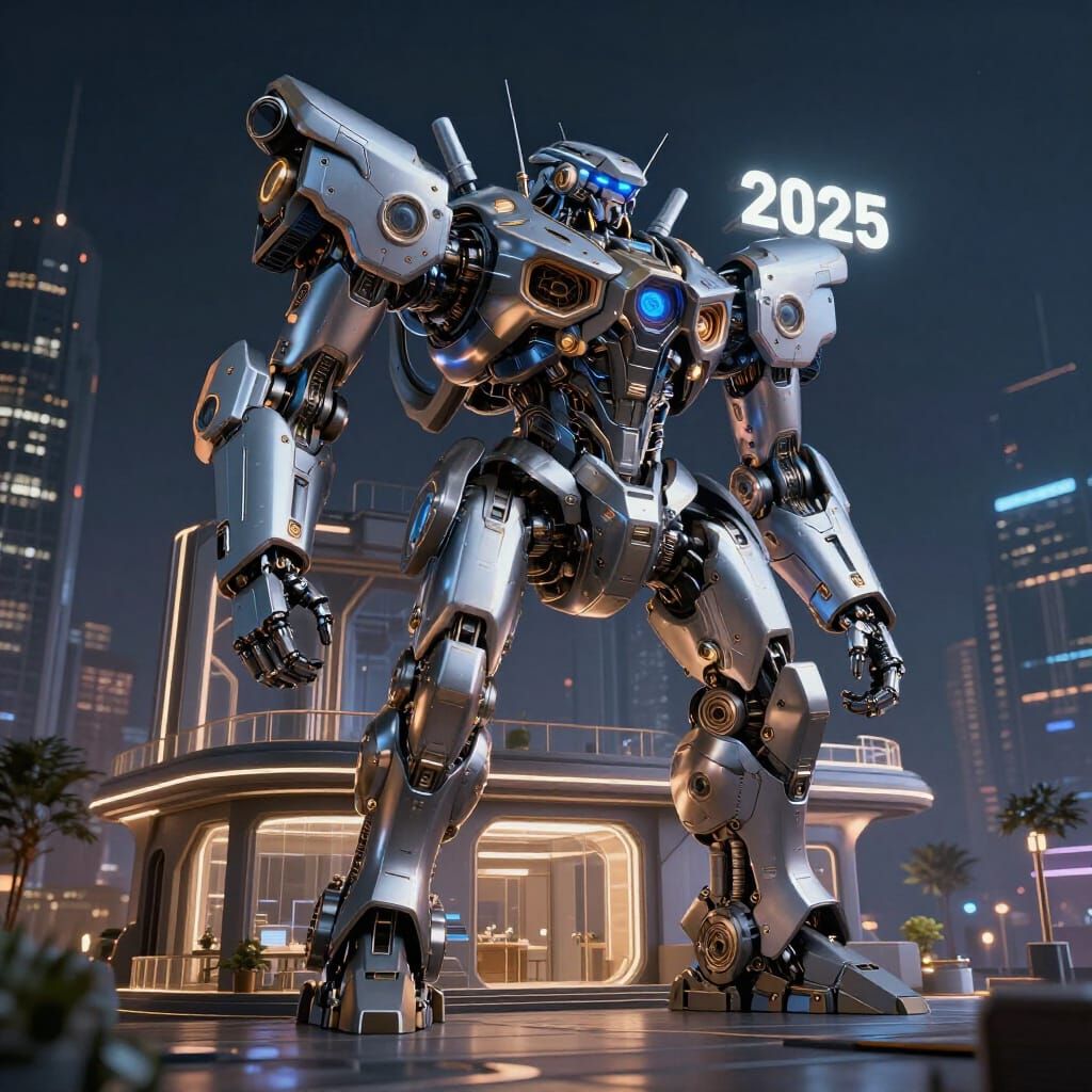 Futuristic Sci-Fi Building Rendered in Blender