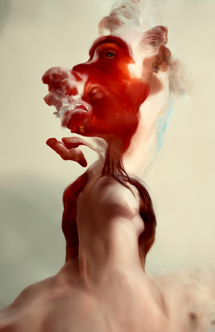 Psychedelic Breathless Air, Detailed Digital Art