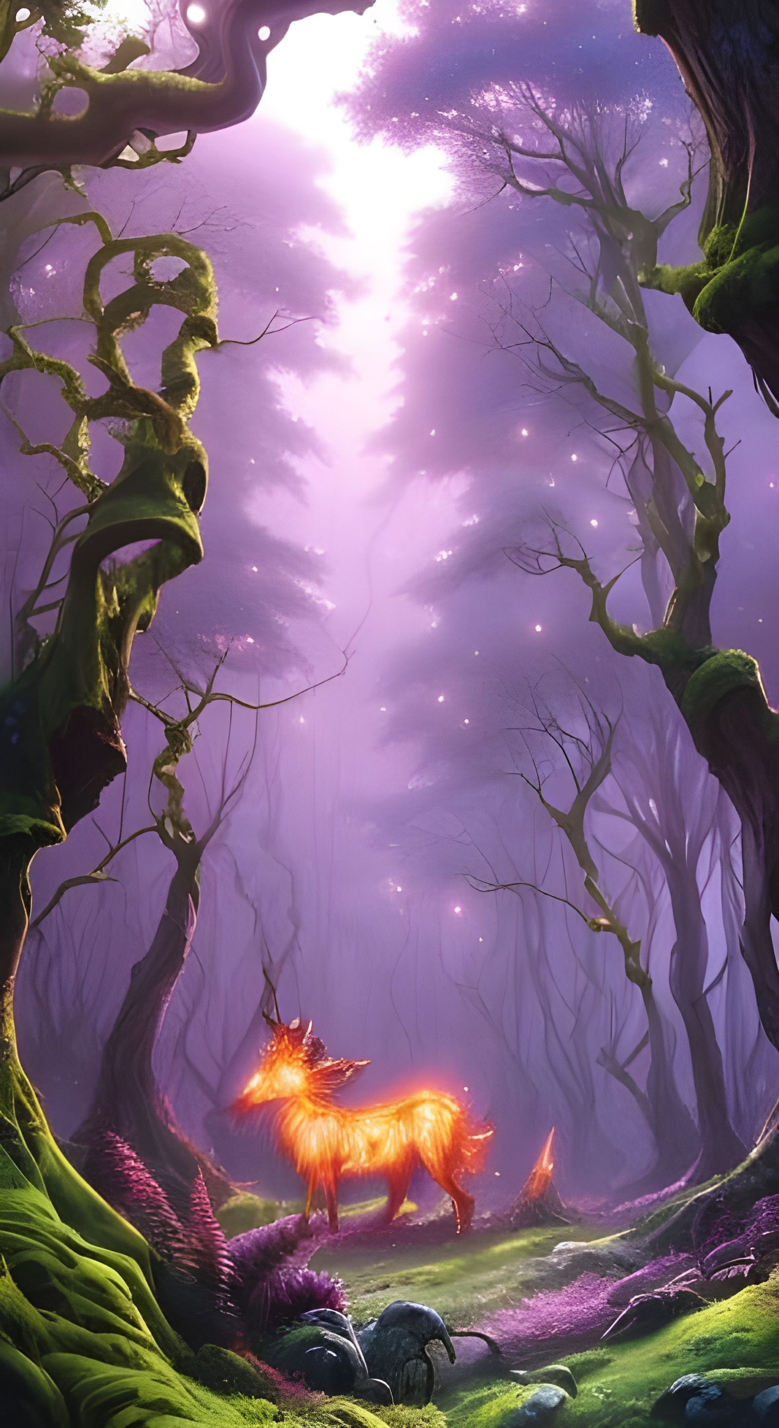 Would you follow a fire goat into an Enchanted Forest?