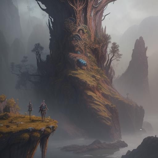 Yggdrasil: Detailed Fantasy Concept Art