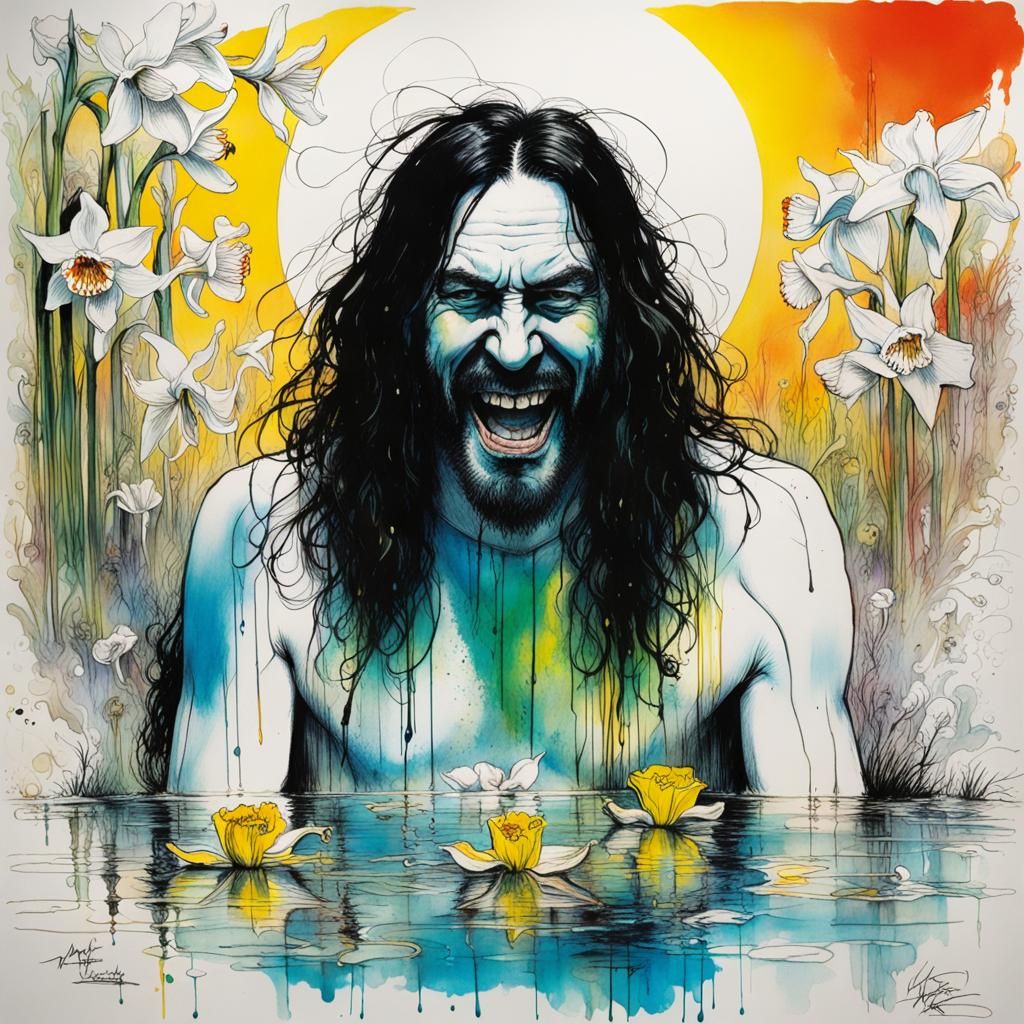Andrew W. Kayfabe's Narcissus at the Source