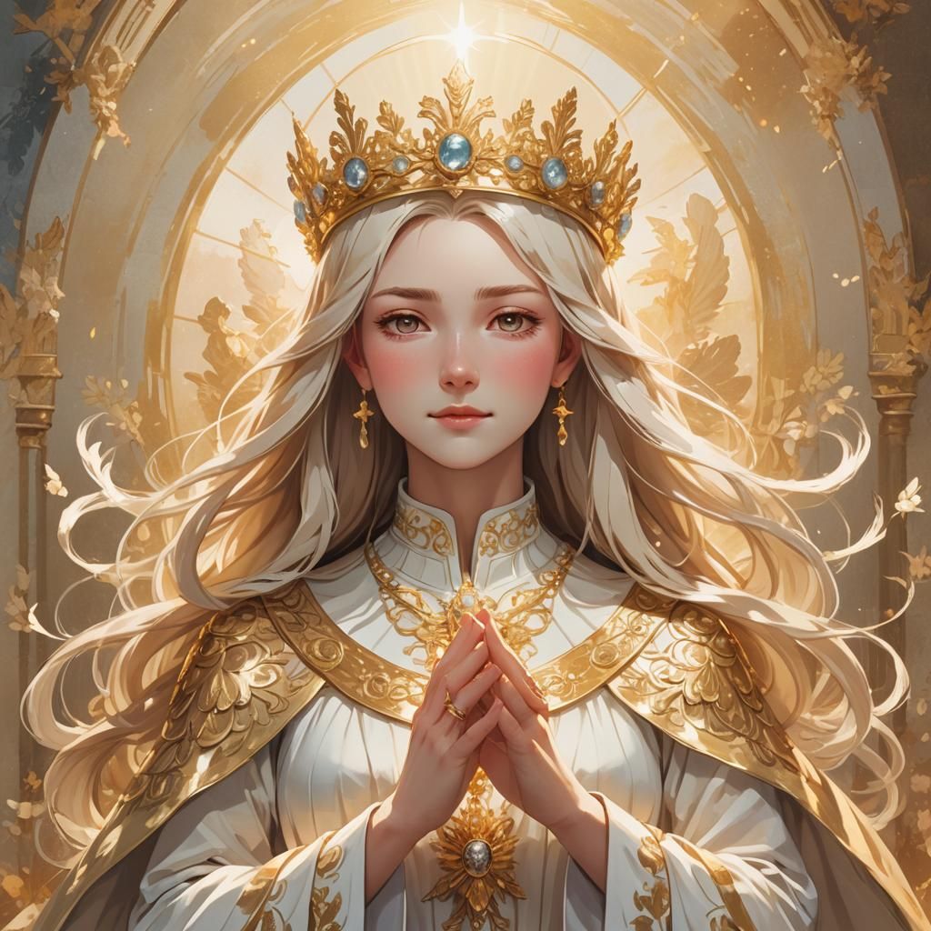 Dibella, Queen of Heaven, Anime Portrait