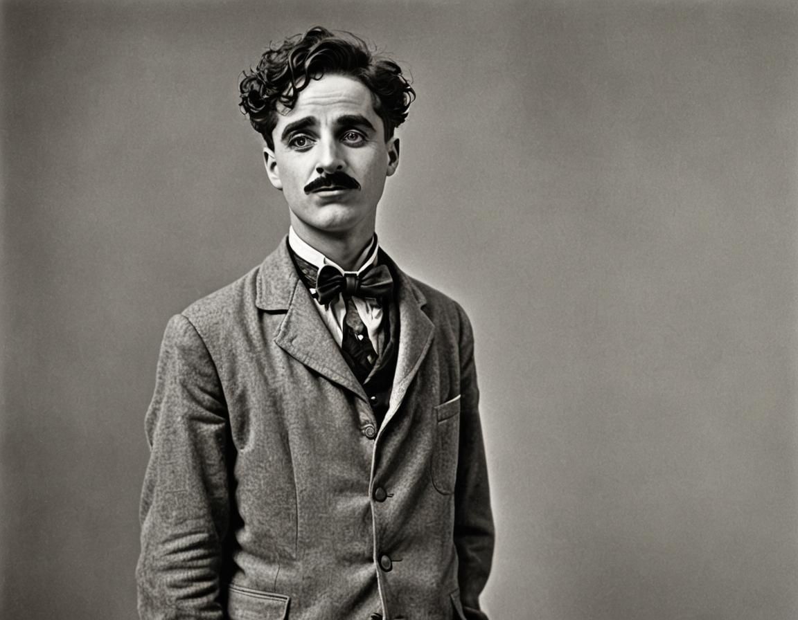 (Photorealism Hyperrealism Charlie Chaplin:1.5) Insanely_Ultra_HyperRealistic_Insanely_Ultra_HyperDetailed_Insanely_Ultr...
