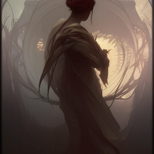 Melancholy: Dark Fantasy Concept Art in 8K