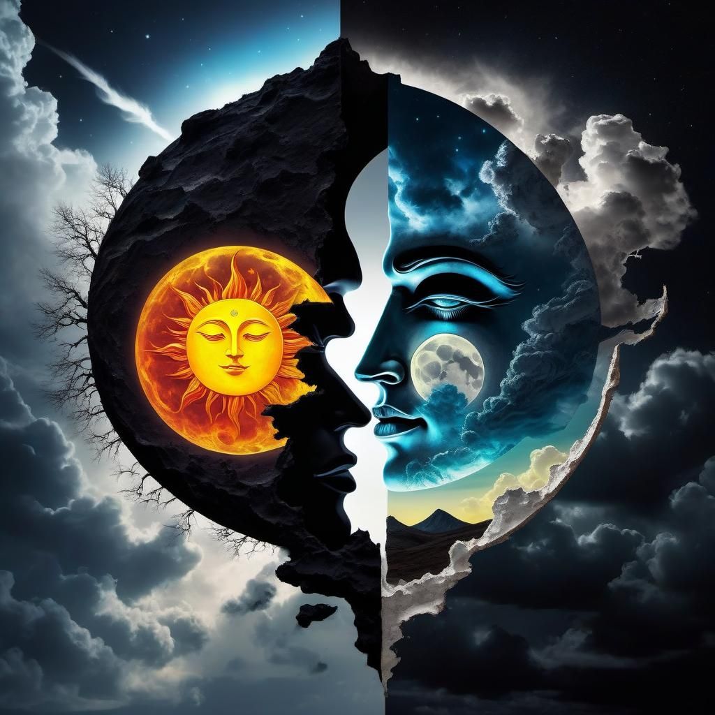 duality like sun and moon