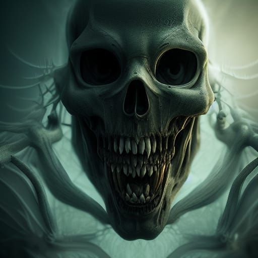 Sinister Horror in Hyperrealistic Photorealism