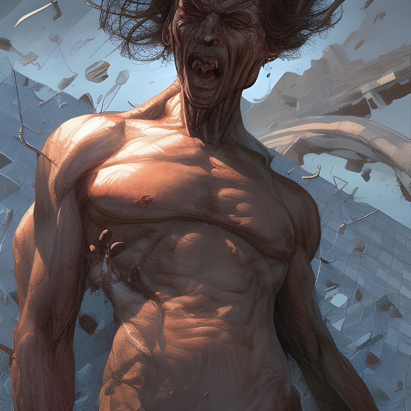 The Starving God: A Dark Fantasy Portrait