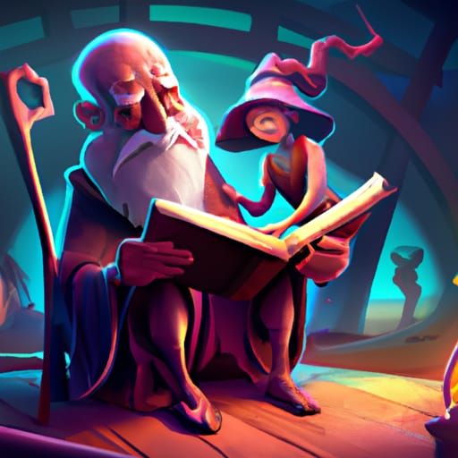 Halloween Story: Death Arrives in Volumetric Lighting