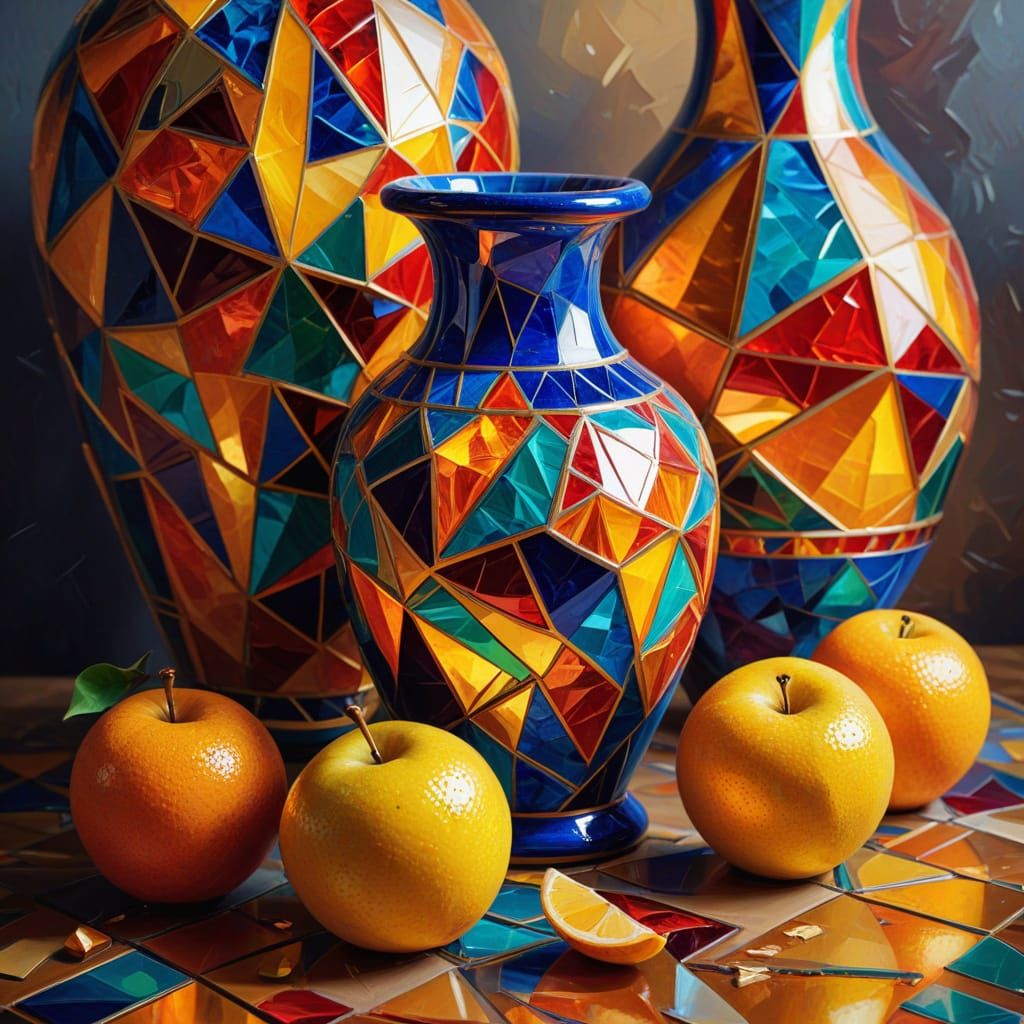 sharp geometric shards