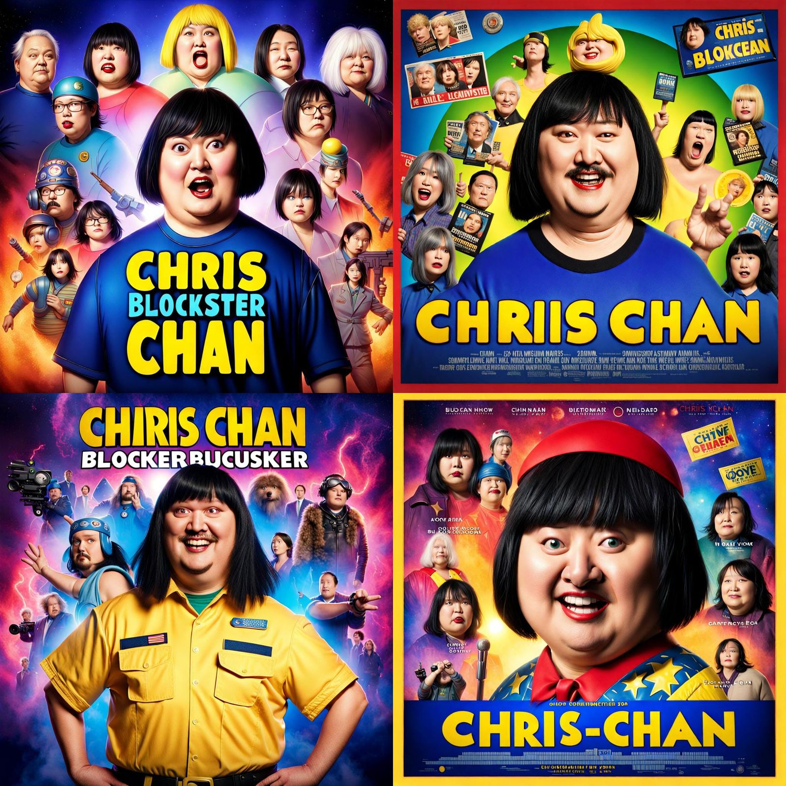 Blockbuster Movie Poster: A Character's Journey