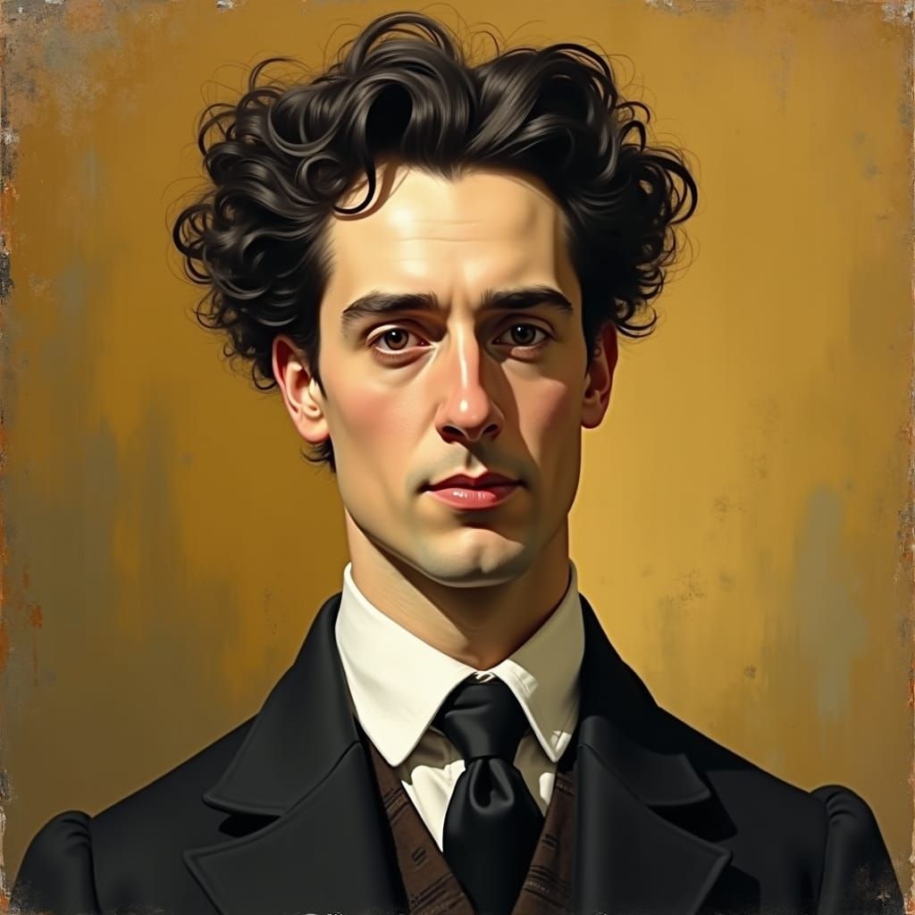 Victorian Portrait Inspired by Sargent and Eakins