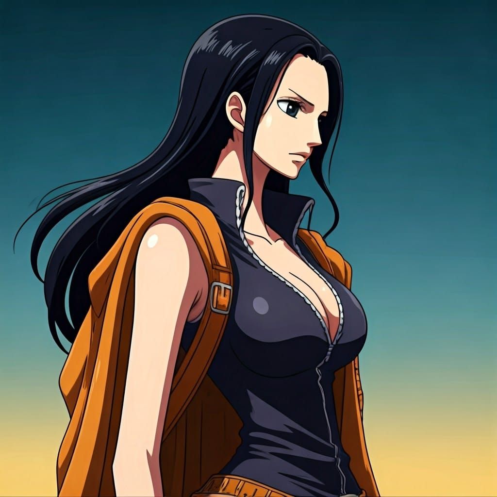 Nico Robin Anime Girl in 4K High Quality