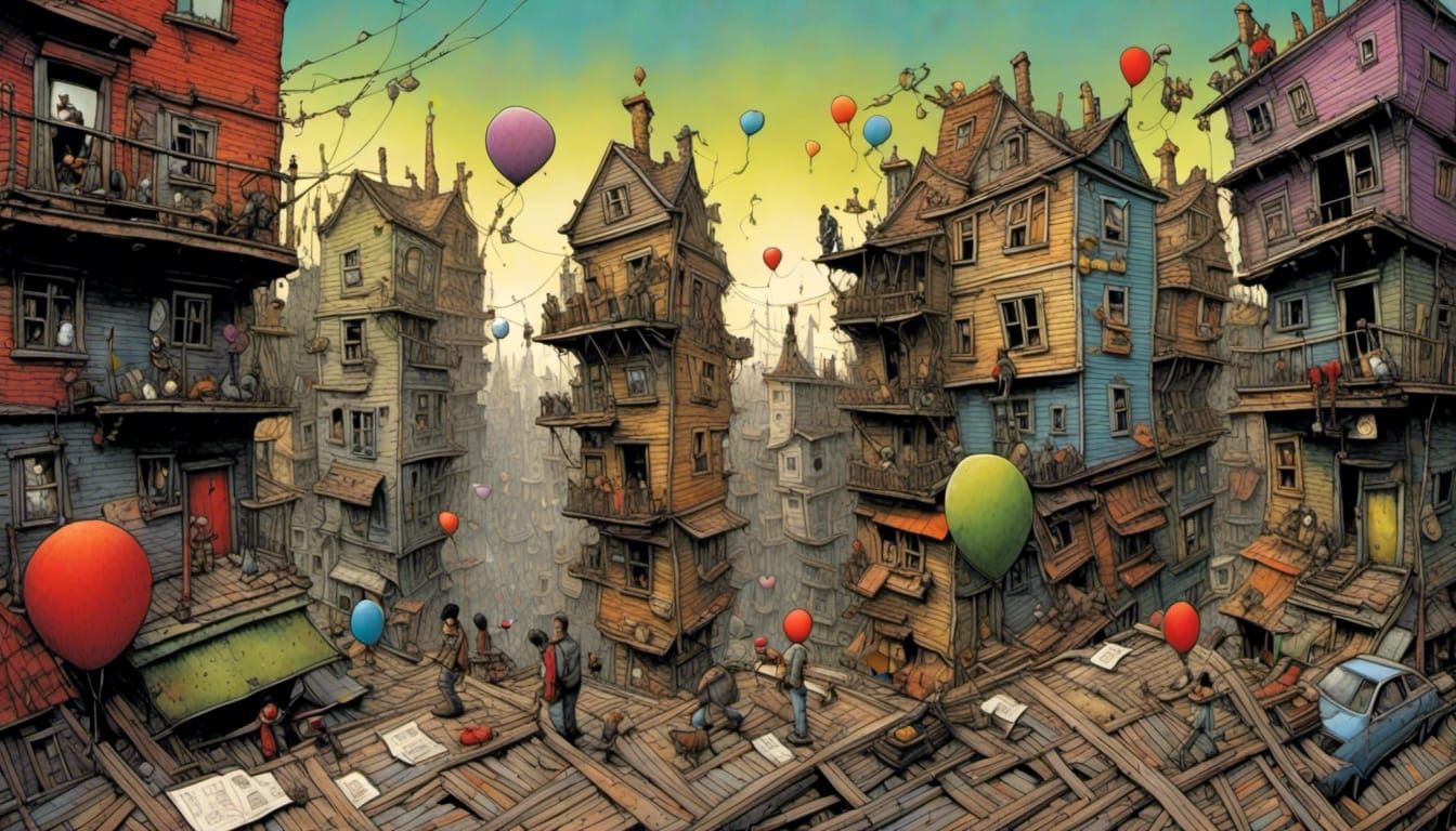 Epic 2000s Slum Masterpiece