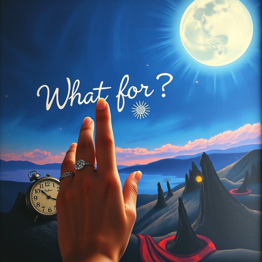 Lady Finger Writes Across Morning Sky in Dazzling, Surrealis...