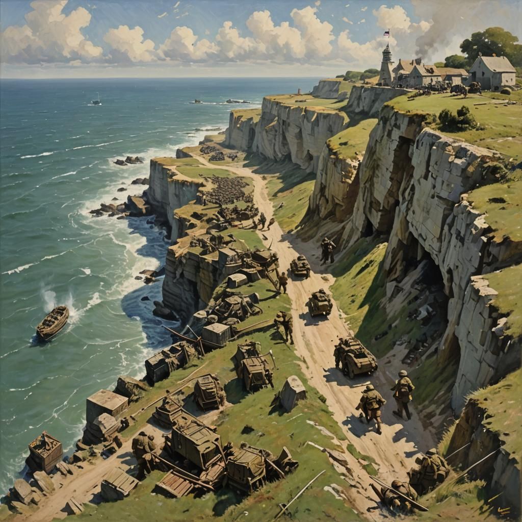 World War II: Assault on Pointe du Hoc