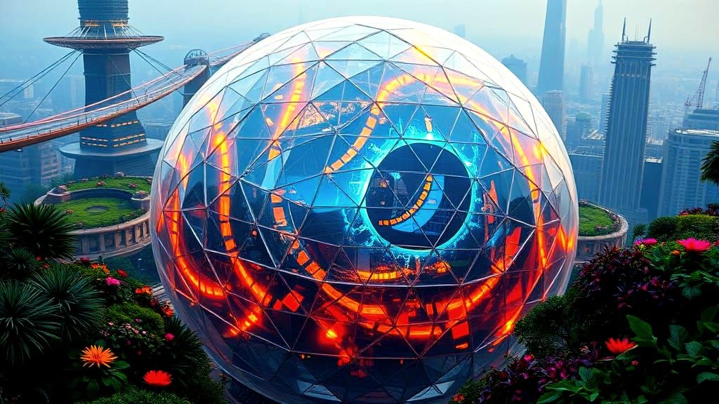 future geodesic ai brain complex