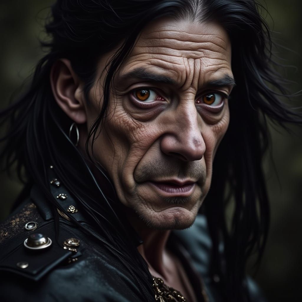 Captain Blackheart: Realistic Pirate Portrait