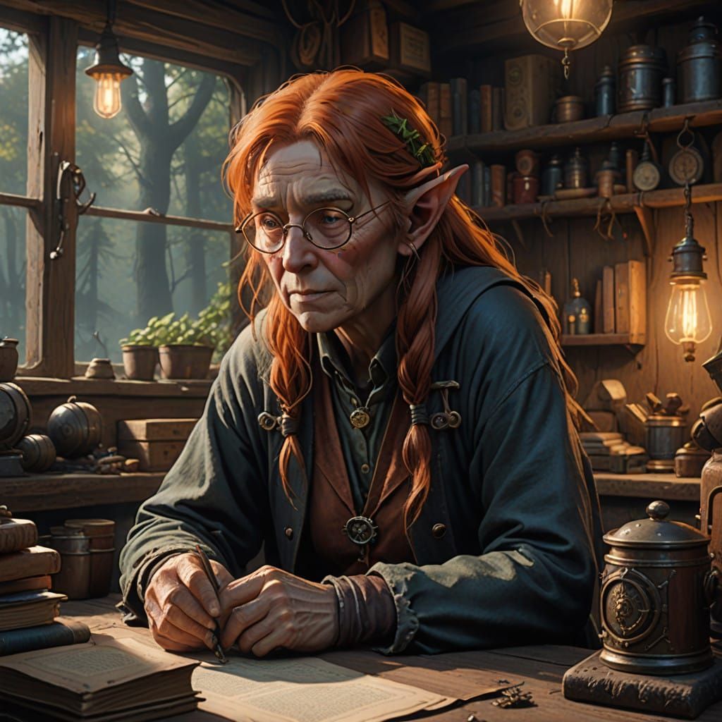 Wisdom of the Golden Age: Elder Elf Shopkeeper's Moment of S...