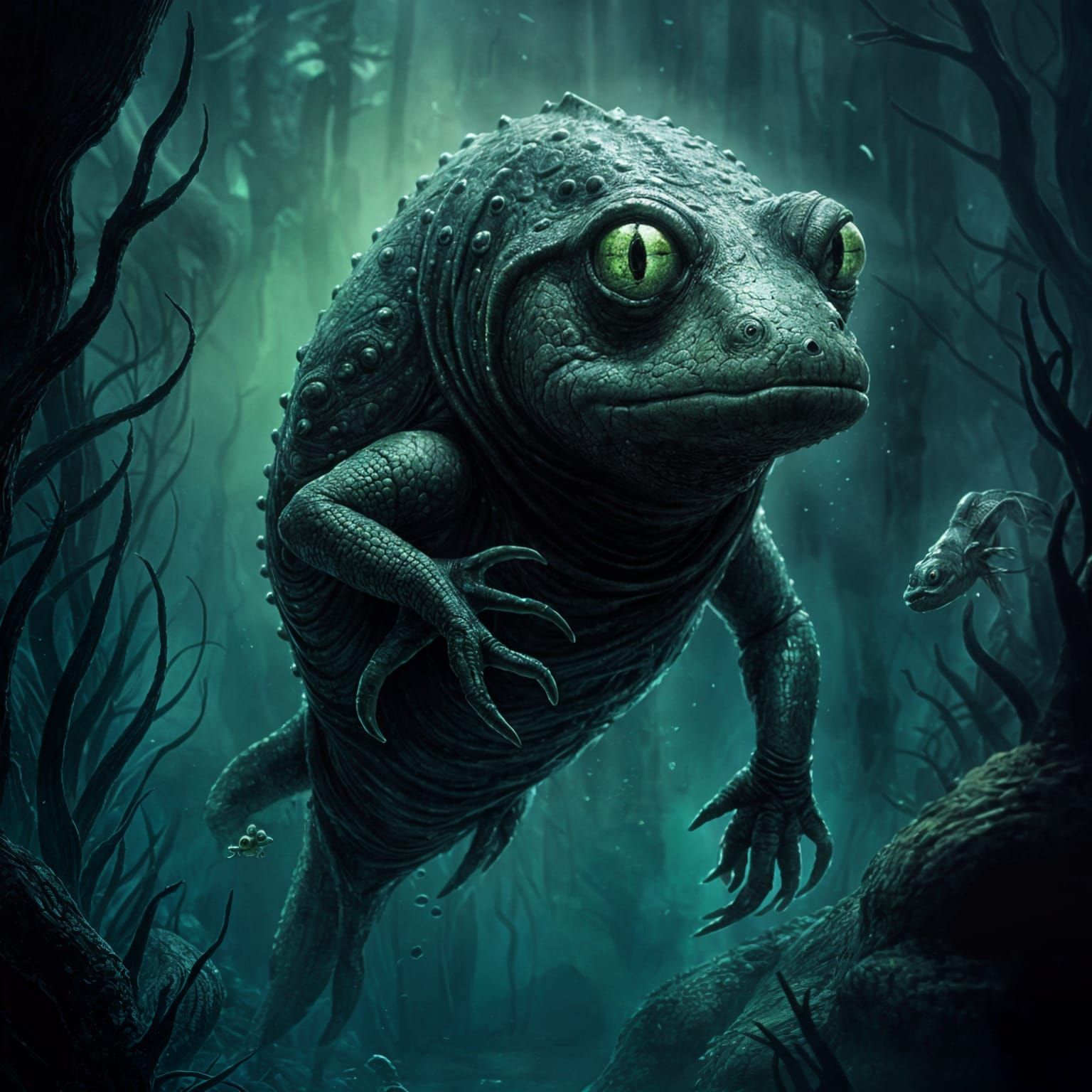 Creature from the Black Lagoon as Tadpole