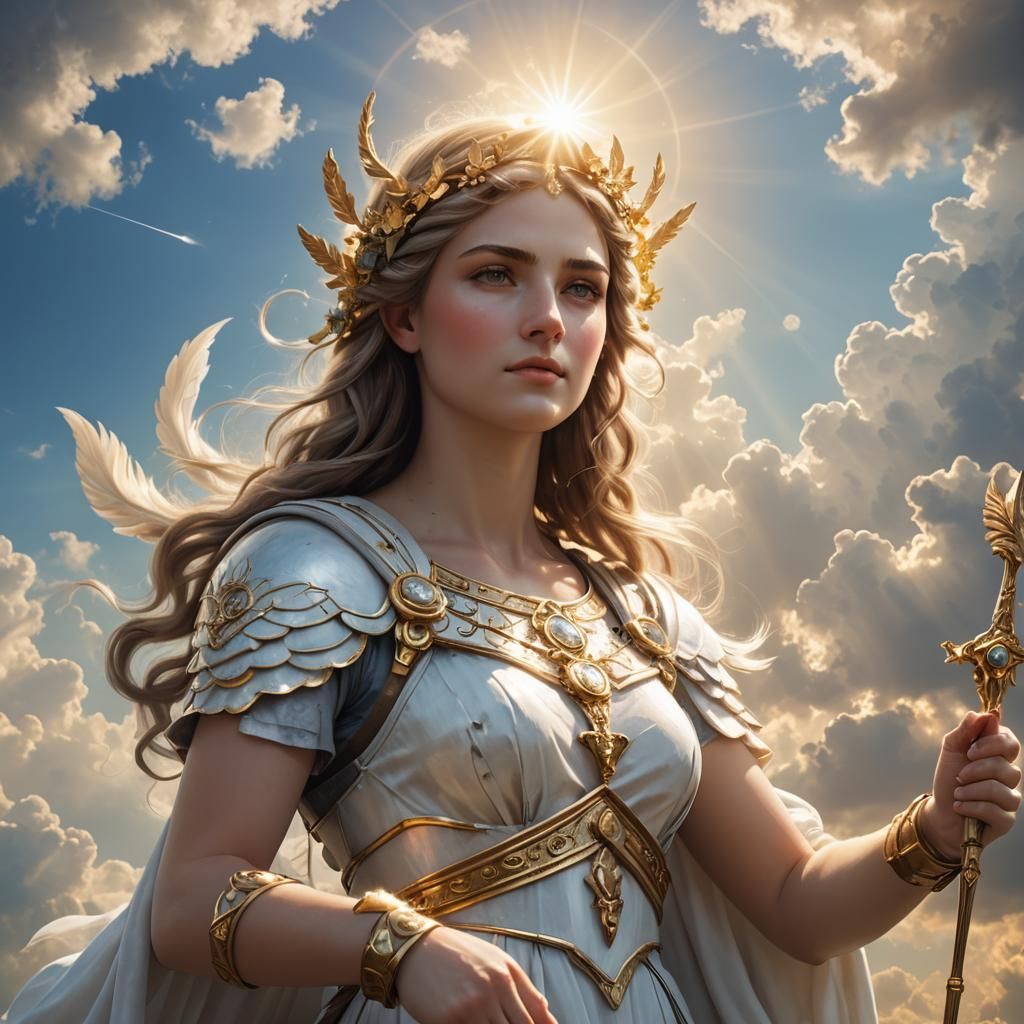 Artemis in Divine Sunshine, Soft Focus