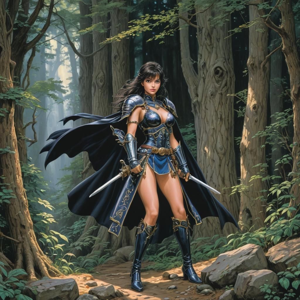 Grimdark Fantasy Art Illustration