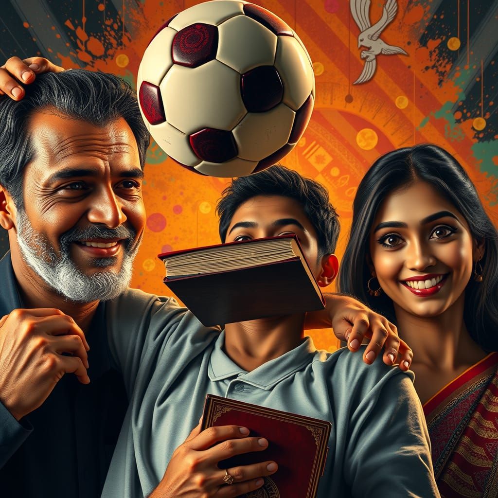 Krishnacharan Places Hand on Robi's Shoulder, Amidst a Dynam...