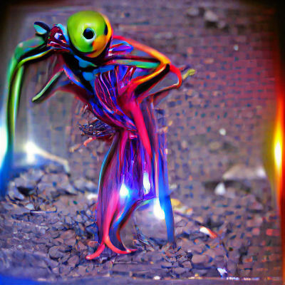 Abstract Colorful Shapes and Lines Design