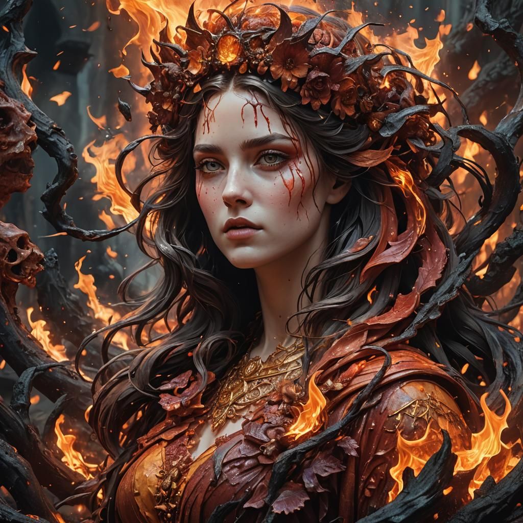 Persephone Königin der Unterwelt