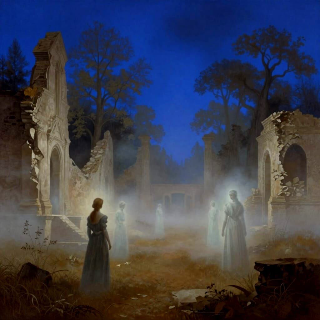 AI Dreamscape of Times Past