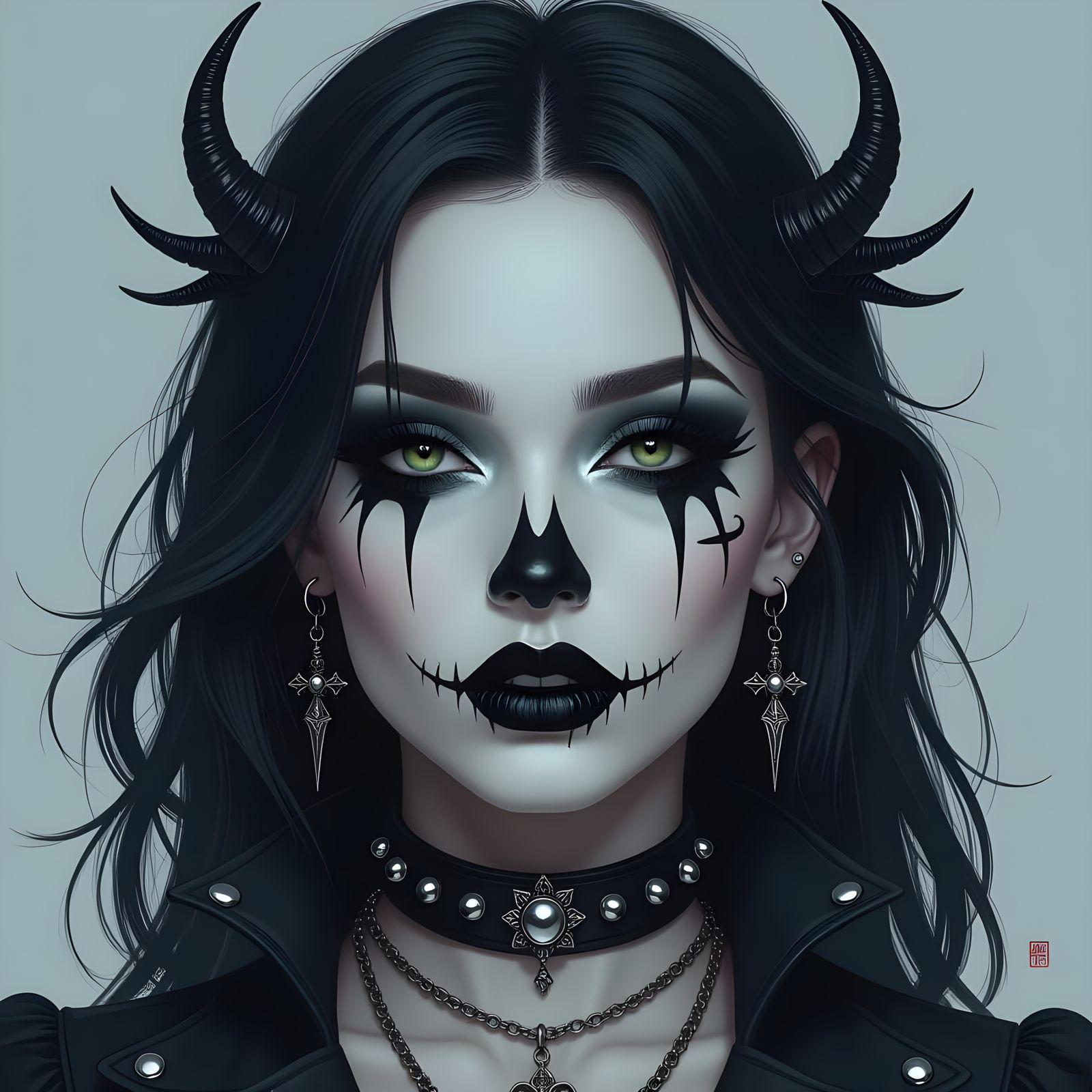 Gothic Skull Image
