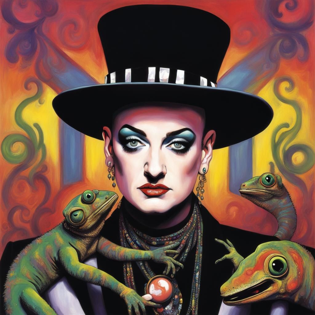 Boy George Culture Club Karma Chameleon
