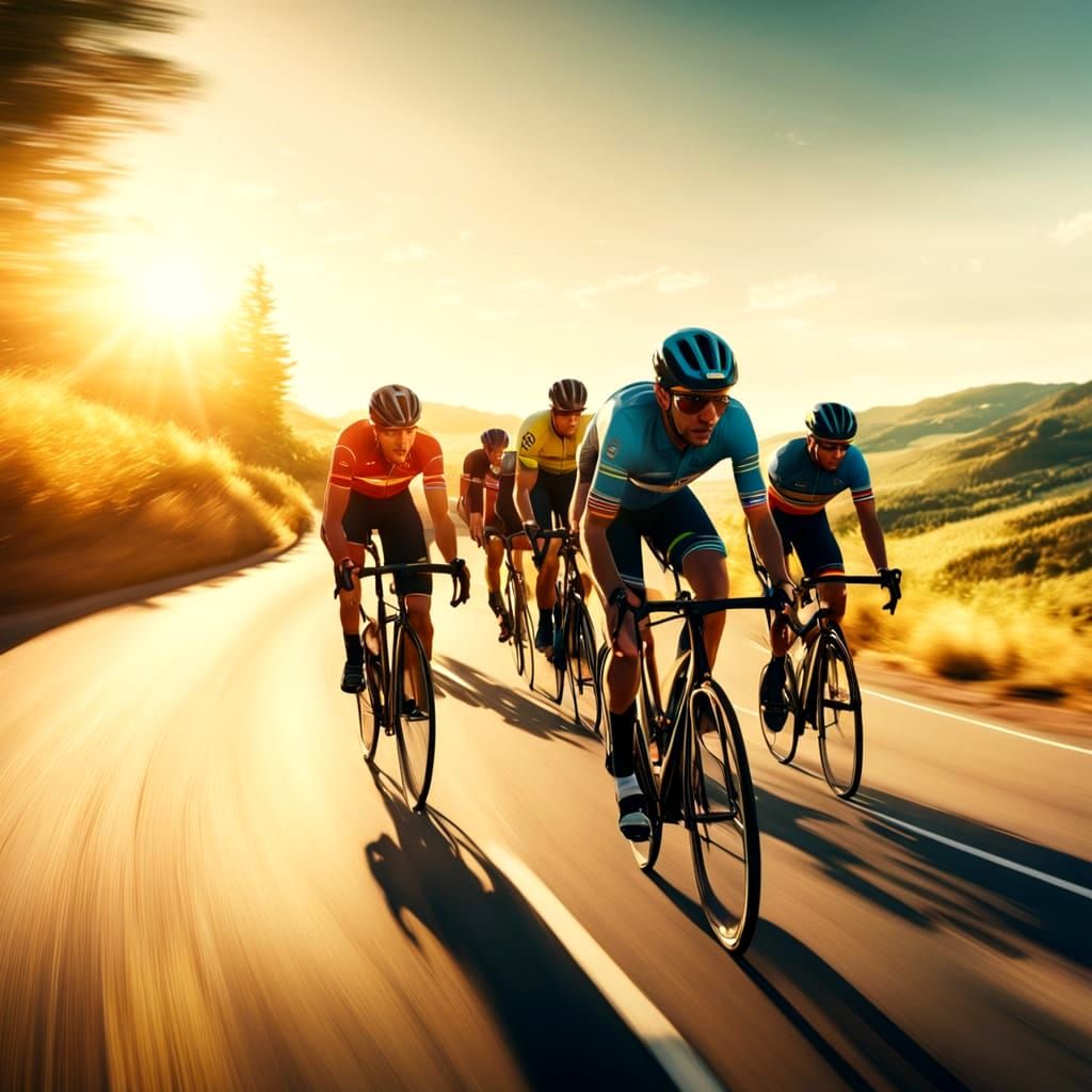 World Biking Race Day Poster