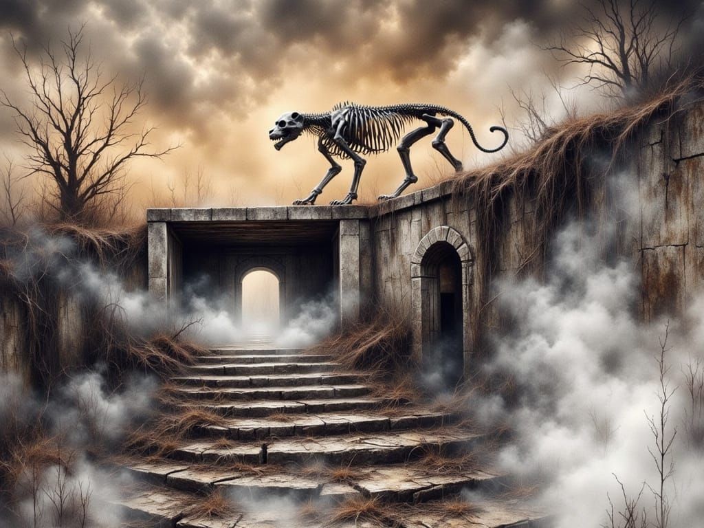 Ghostly Tasmanian Tiger Haunts Abandoned Zoo