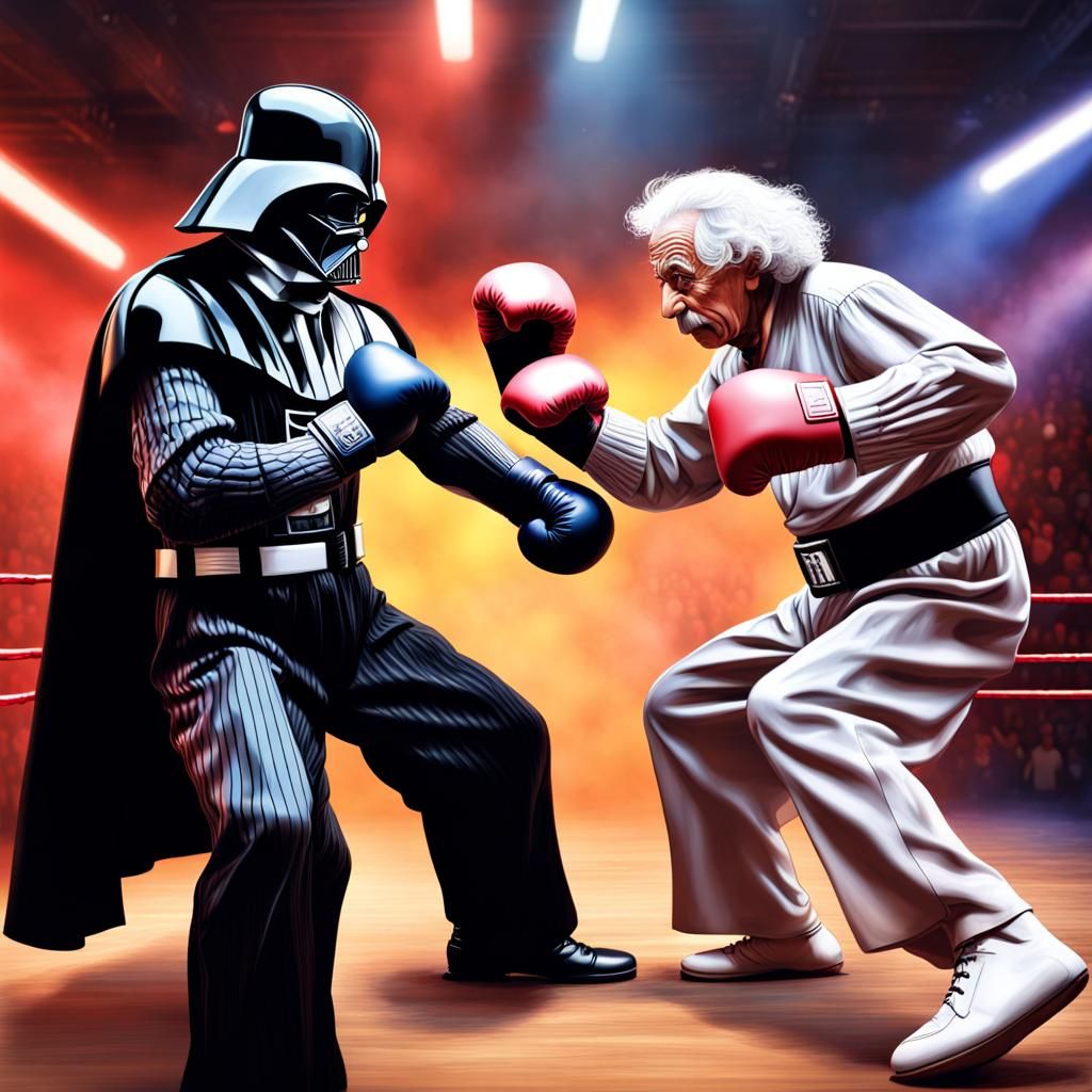 Einstein vs Vader: Epic Boxing Match