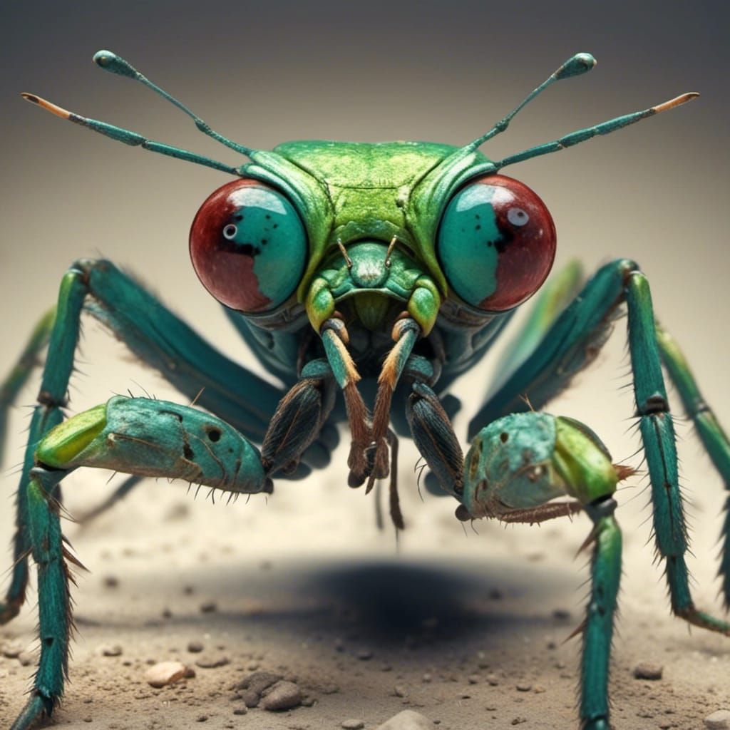 You said it was a Mantis...