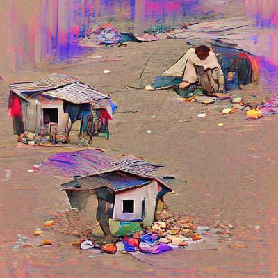 Poverty Visualized by AI