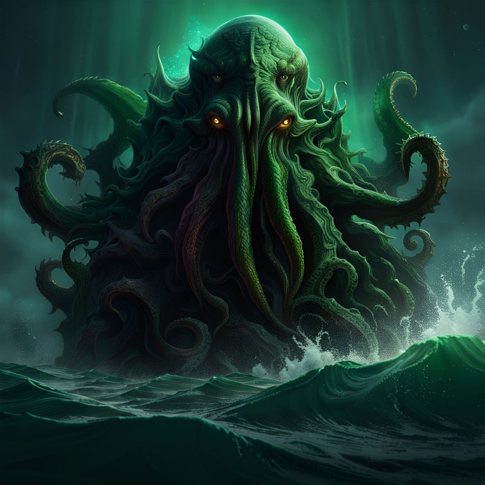 Cthulhu Emerges: A Dark Fantasy Masterpiece