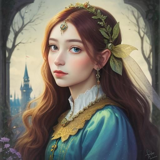 Fairytale Woman Portrait