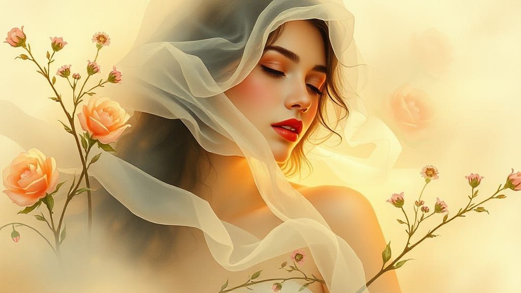 Mystical Elegance in Soft Focus