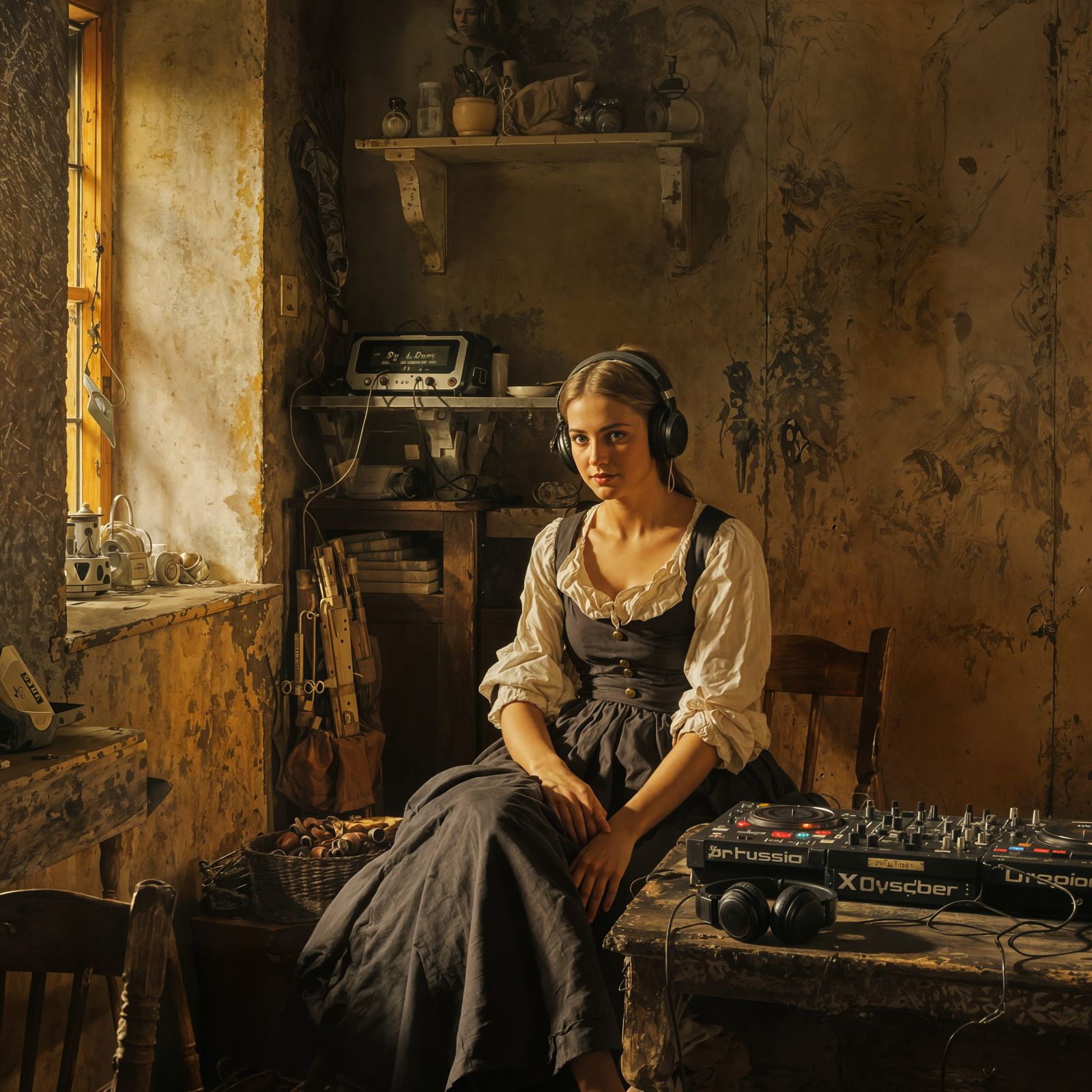 An Irish Woman in Contrasting Times