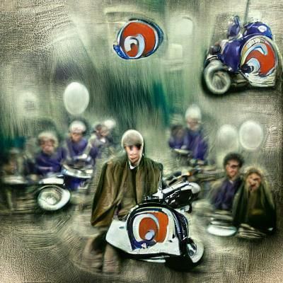 Abstract Quadriptych: A Four-Part Harmony