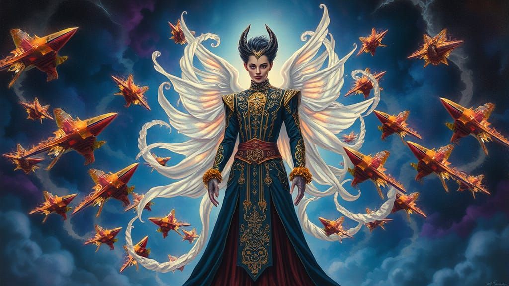 Surreal Bennie and the Jets Scene in Dreamlike Pop-Surrealis...