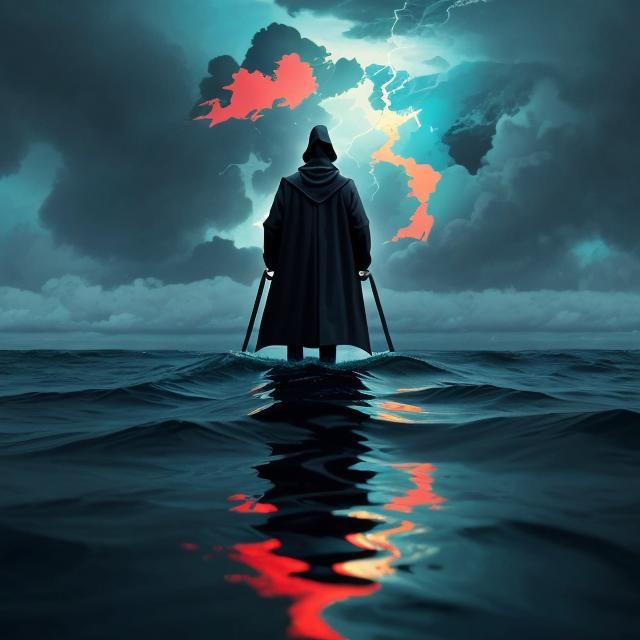 Reflection of the Grim Reaper